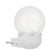 Nightlight "Flower" LED white 7x7x11 cm Risalux