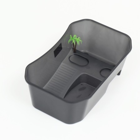 Snowstep for turtles, 40 x 24.5 x 13 cm, black