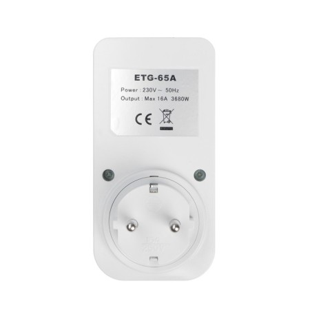 Roser Electronic Timer Weekly Luazon Lighting, 16a, step 1 min, 220 V-4
