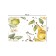 A set of napkins for setting the “Fragrant Pear” table, rectangular, rounded edges, size 30x46 cm, 4 pcs