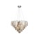 Crystal chandelier with Ambrella Light, Traditional, Tr5257, E27, Color Chrome