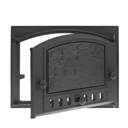 Door fireplace “House in the village”, DK-2B, Rubtsovsk, 375x300 mm-1