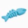Chewing toy "plankton", TPR, 12.5 cm, blue