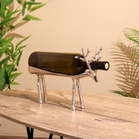 Stand for a bottle "Deer" aluminum 28x12x20 cm-6