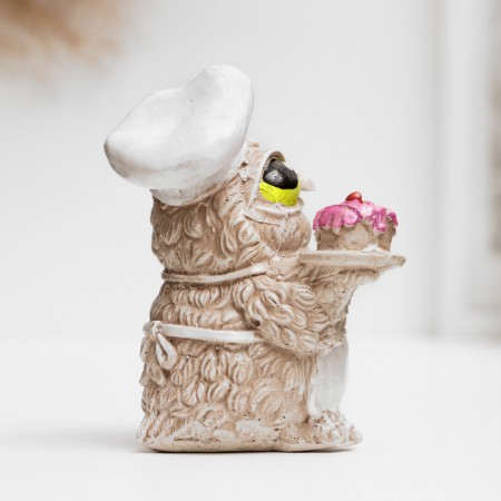Figure "Owl in the cap" 8x5x5cm-4