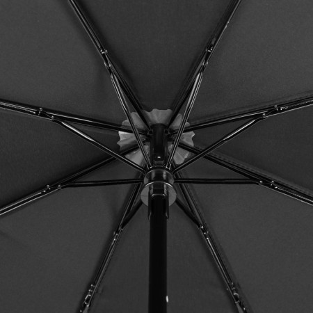 Automatic "Eleganes" umbrella, 3 additions, 8 spokes, r = 47 cm, black color-5