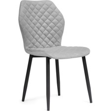 Sophie Metal/velor, Black/Gray chair 46x54x88 cm