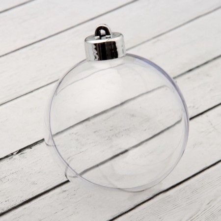Procurement-suspension “A ball with a removable putsk”, separate parts, diameter in collected form: 8 cm-1