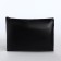 Cosmetic bag with lightning, black color