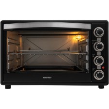 Мини-печь NORDFROST RC 600 B, 2200 Вт, 60 л, 100-250°С, гриль, конвекция, чёрная