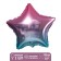 Foil ball 18 "Zvezda", Purple gradient
