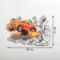 Nast -wall decor "Machine", 39x26 cm