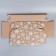 Box the national team "Snowflakes", brown, 27 x 21 x 9 cm, New Year