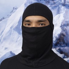 Balaclava male, black color, size 58