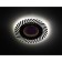 Lamp DK LD39 WH/CH era, GU5.3 50W, white color, chrome