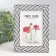 Photo frame plastic 10x15 cm "Black lines on white" 18.5x13.5 cm
