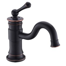 Timo ADELIA 6061/04F sink mixer, black antik