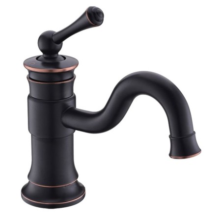 Timo ADELIA 6061/04F sink mixer, black antik