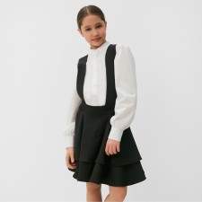 Sundress for Minaku girl, black color, height 146 cm