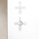 Mirror "Rhombus", with sandblasting graphics, wall, with a shelf, 40 × 60 cm