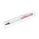 Gift handle, ball "rhinestones" in a plastic case, rotary, white