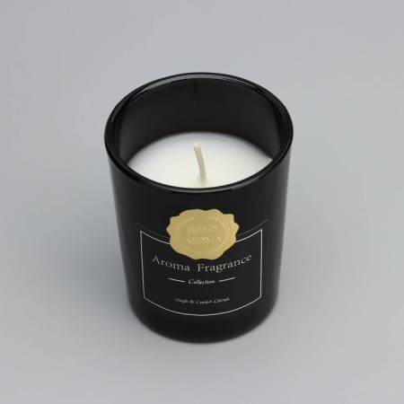 Aromatic candle "Aroma Candle", white tea, black, 5.5x6.5 cm-2