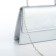 Bag-clate on the magnet, the color is silver