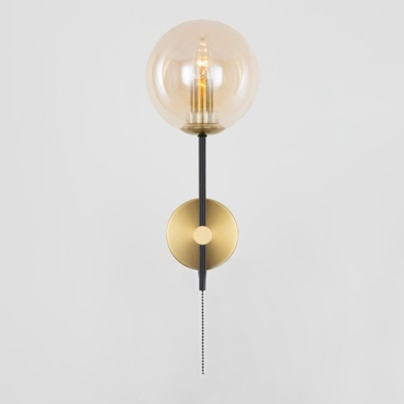 Sconces Citilux "Lauren" CL146413, 15x36 cm, 1x40W, E14, brown color-2