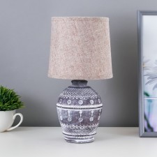 Bulbed lamp 16558/1br E14 40W Chocolate 15x15x29 cm Risalux