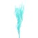 Dry amaranth flowers, 100 g, sheet size: from 50 to 60 cm, blue color