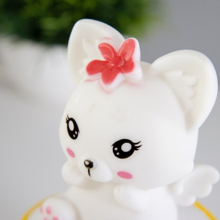 Nightlight "Fox on the Moon" LED 1W 3x LR44 white 10x10x16cm Risalux-6