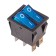 Klavima switch 250V 15A (6C) On -OFF Blue with double backlight (RWB-511, SC-797) Rexant