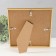 Photo frame plastic LIDA 20x20 cm gold