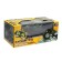 Radio -controlled jeep Monster, 1:18, light and sound effects, works on the battery, green color