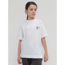 T -shirt for girls, height 164 cm, white color