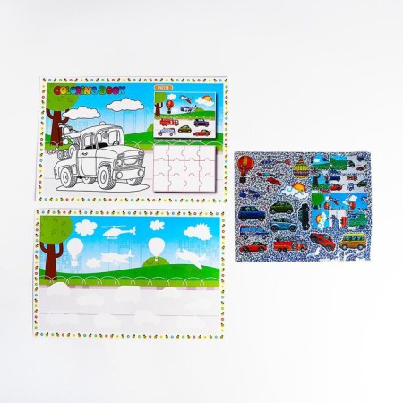 Application by stickers "Transport" PAZL-Nakleka, 2 in 1-1