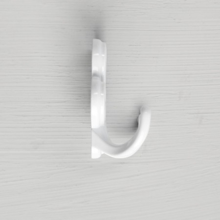 Tundra-lifter hook No. 41, white polymer, 1 pc.-3