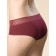 Female cowards, size 46, burgundy color