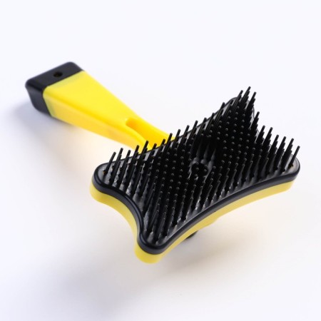 Pucker -plastic "bone" with self -cleaning, 8.5 x 12.5 cm, yellow-1