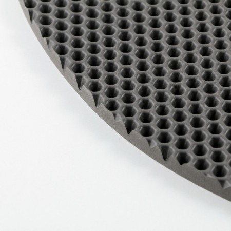Rug for a bowl and a “face” tray, gray, 35x41.5 cm-2