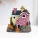 Figure "Rural House" 6x3x7cm, mix