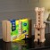 The designer wooden "Tower", 213 details, an array of beech