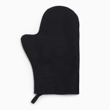 The mittens of the Ethel Freedom 20x28cm, the color is black, the linen is 45%, hl. 55% 395 g/m