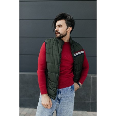 Male ise vest, size 48, khaki color-6