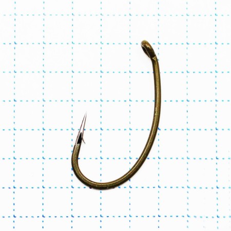 The hook KOI Hump Back, size 2 int, color OL, carp, 10 pcs.