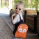 Baby backpack for the girl "Fox", 30x25 cm