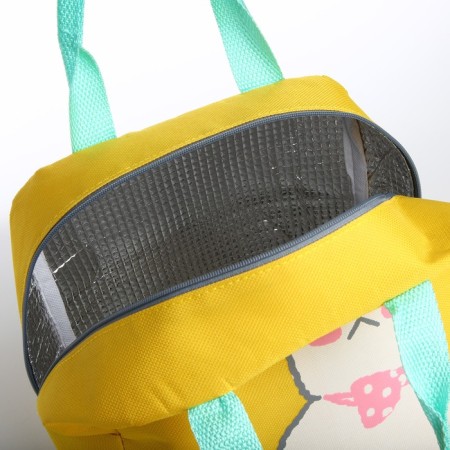 Tarmosumka with a zipper, 6 l, yellow color-2