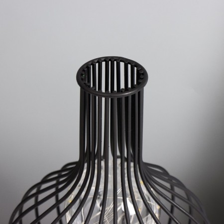 A jug “jug” LED 1W from batteries 3AA Black 14.5x14.5x24.5 cm Risalux-2