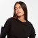 Women's sweatshirt with cuts MIST size 50-52, black color