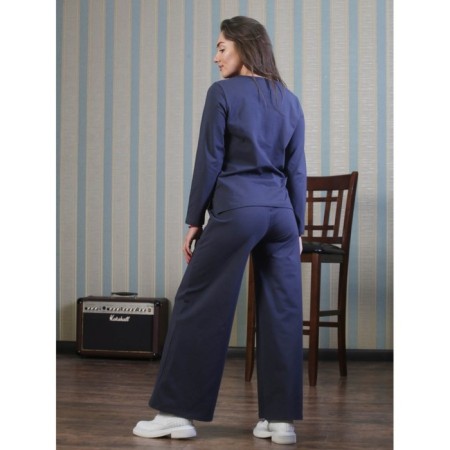 Female costume, size 50, gray color-4